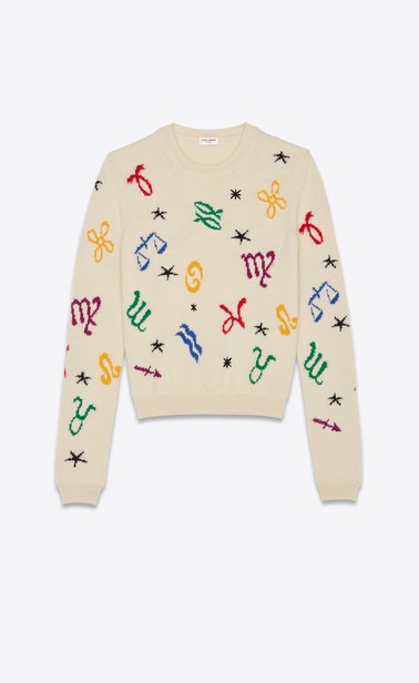 Zodiac jacquard sweater